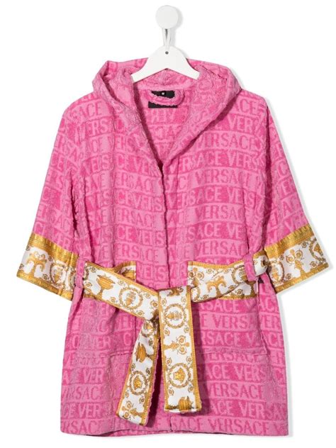 kids' versace robe|Versace childrenswear.